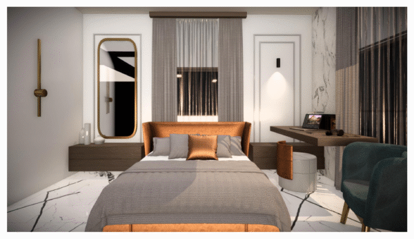 4BHK Duplex Villa Plan – East Facing 40x50 Vastu Layout | CozyCraft Homes - Image 4